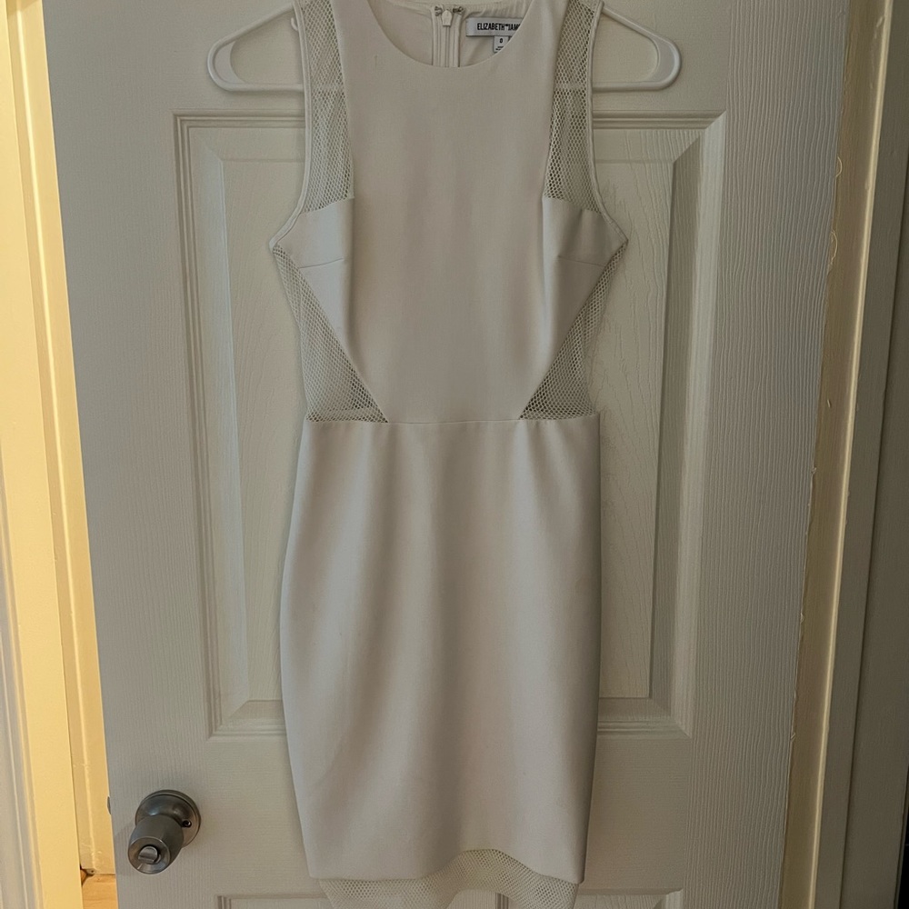 Elizabeth and James White Dress